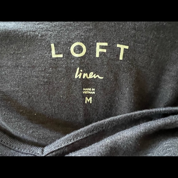 Loft black strappy cami M. - Picture 3 of 5